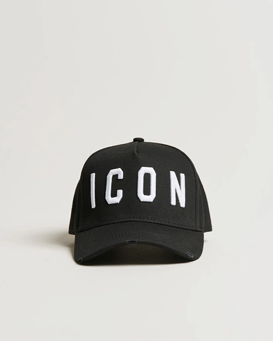 Herre | Luxury Brands | Dsquared2 | Icon Baseball Cap Black/White