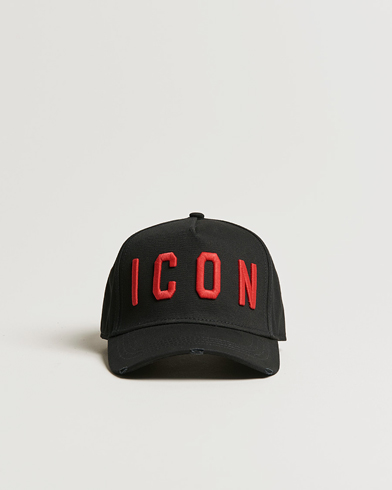 Herre | Hatte & kasketter | Dsquared2 | Icon Baseball Cap Black/Red