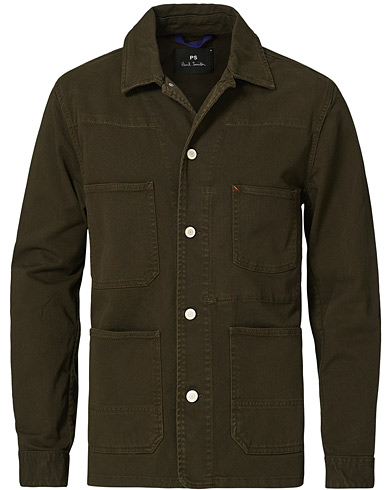 Tynde jakker |  Cotton Chore Jacket Green