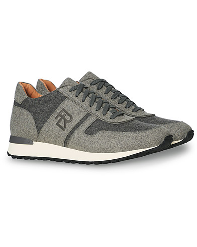  |  Ethan Flannel Running Sneaker Grey Melange