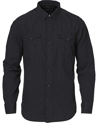  Buffalo Western Shirt Polo Black
