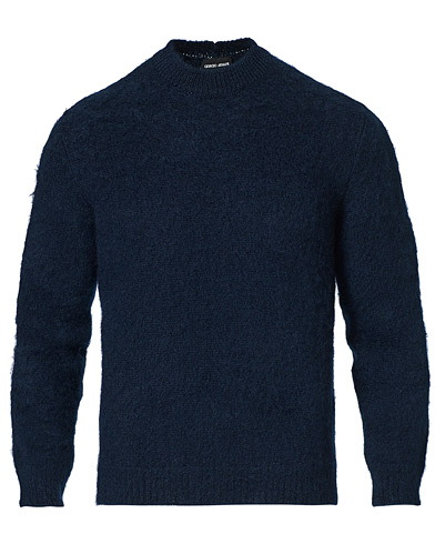  |  Brushed Mohair Sweater Navy