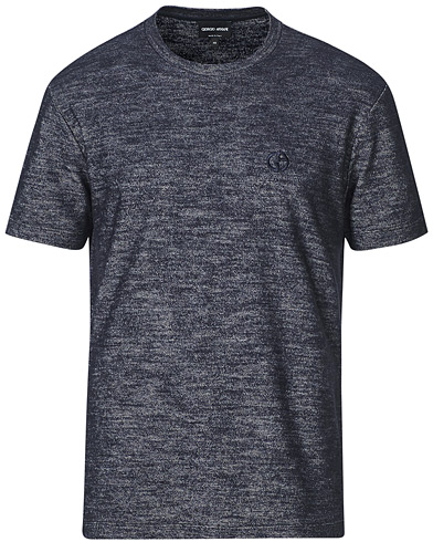  |  Wool Blend Logo T-Shirt Indigo