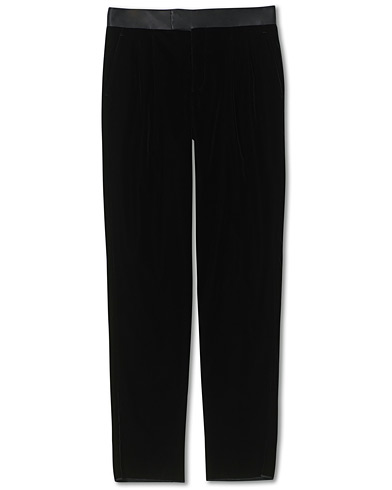 Fløjlsbukser |  Velvet Evening Trousers Black
