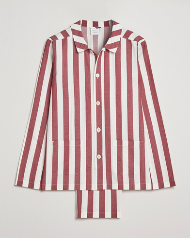 Herre | Pyjamas & Morgenkåber | Nufferton | Uno Striped Pyjama Set Red/White
