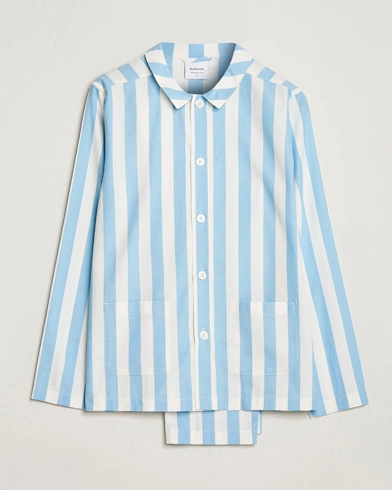 Herre | Nattøj | Nufferton | Uno Striped Pyjama Set Blue/White