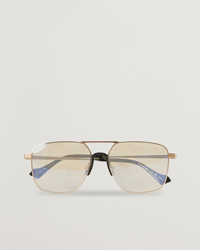 Herre | Firkantede solbriller | Gucci | GG0743S Photochromic Sunglasses Shiny Endura Gold