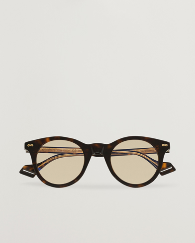 Herre | Runde solbriller | Gucci | GG0736S Photochromic Sunglasses Shiny Dark Havana