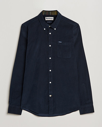 Herre | Casual | Barbour Lifestyle | Ramsey Corduroy Shirt Navy
