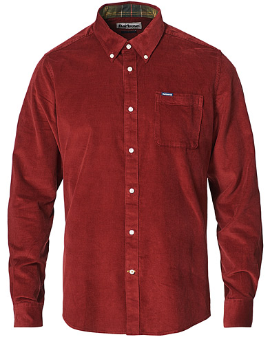 Fløjlsskjorter |  Ramsey Corduroy Shirt Rust