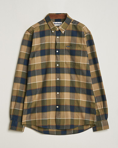 Herre | Skjorter | Barbour Lifestyle | Country Check Flannel Shirt Stone