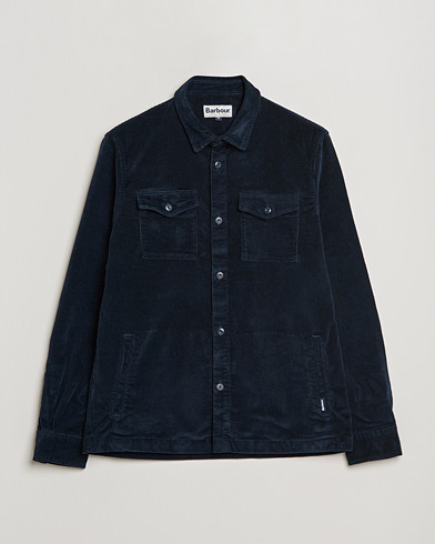 Herre | Shirt Jackets | Barbour Lifestyle | Corduroy Overshirt Navy