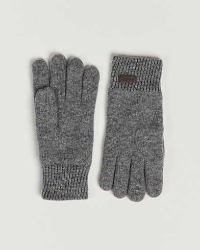 Herre | Handsker | Barbour Lifestyle | Carlton Wool Gloves Grey
