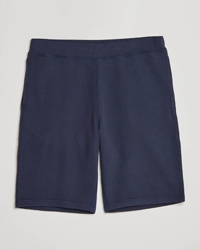 Herre | Loungewear-afdelingen | Sunspel | Loopback Shorts Navy