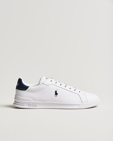 Herre | World of Ralph Lauren | Polo Ralph Lauren | Heritage Court Sneaker White/Newport Navy