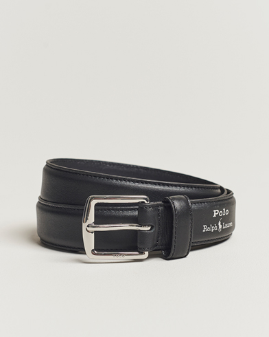 Herre |  | Polo Ralph Lauren | Leather Belt Black