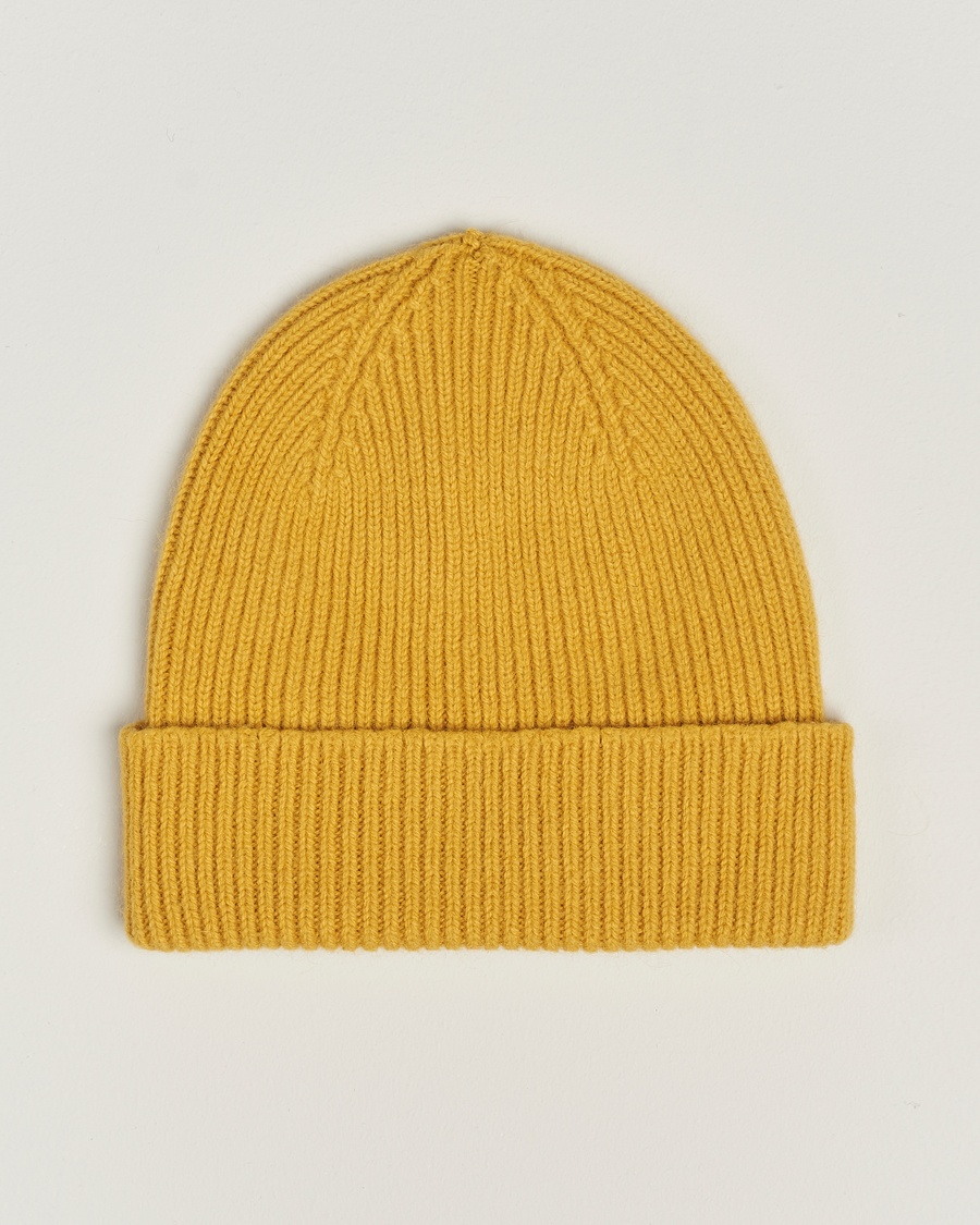 Herre |  | Le Bonnet | Lambswool/Caregora Beanie Mustard