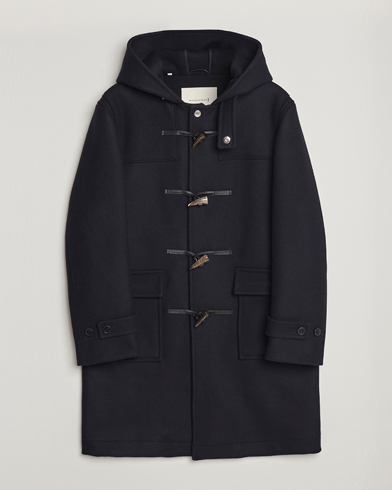 Herre | Duffle coats | Mackintosh | Weir Wool Hooded Duffle Navy