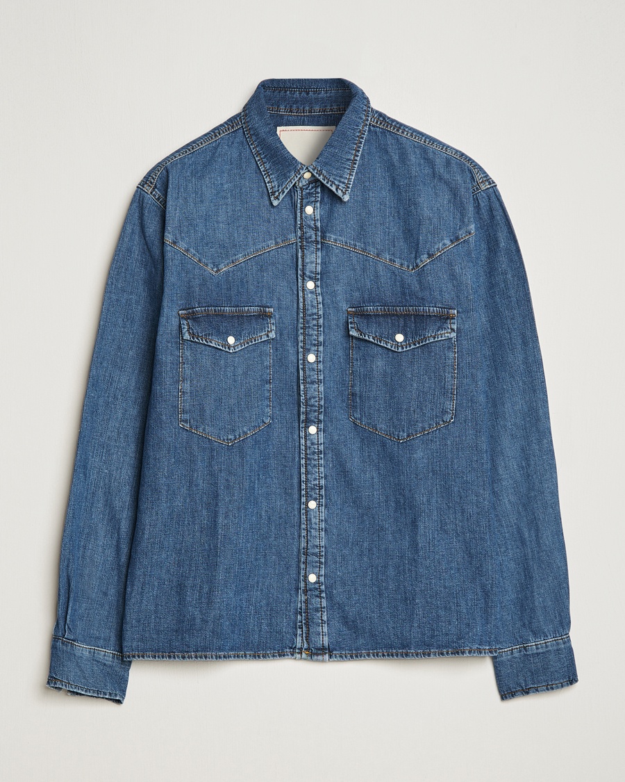 Herre | | Jeanerica | Bertrand Denim Shirt Vintage 95