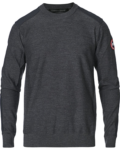 Strikkede trøjer |  Dartmouth Crew Neck Sweater Iron Grey