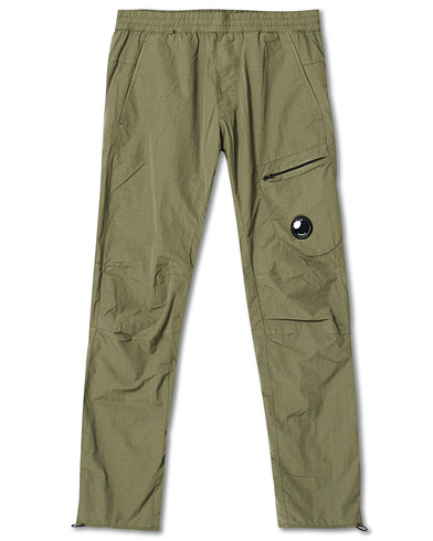 Cargobukser |  Flat Nylon Cargo Pants Green