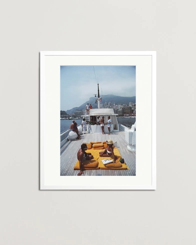 Herre | Plakater | Sonic Editions | Framed Slim Aarons Scottis Yacht