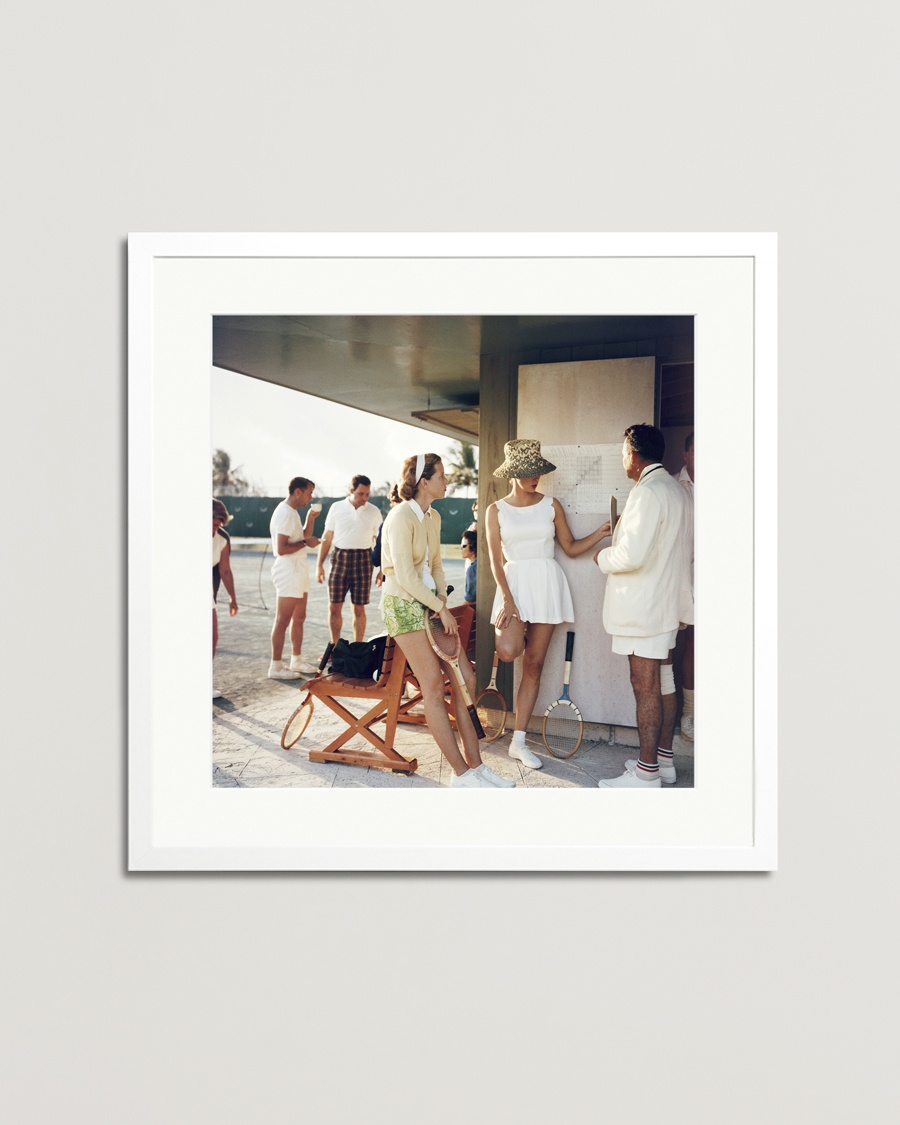 Herre | | Sonic Editions | Framed Slim Aarons Tennis In The Bahamas