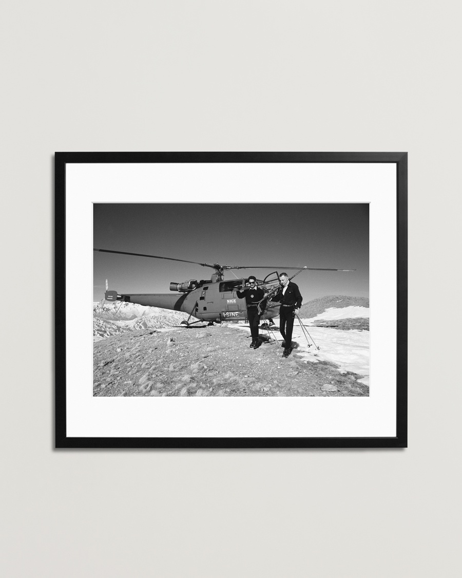 Herre | Til manden som har alt | Sonic Editions | Framed Agnelli Goes Skiing