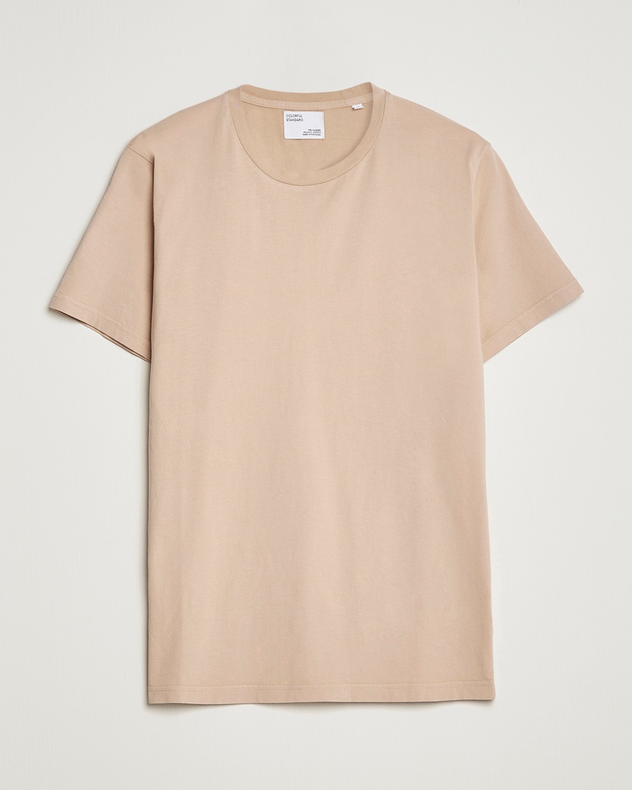 Herre | Basics | Colorful Standard | Classic Organic T-Shirt Honey Beige