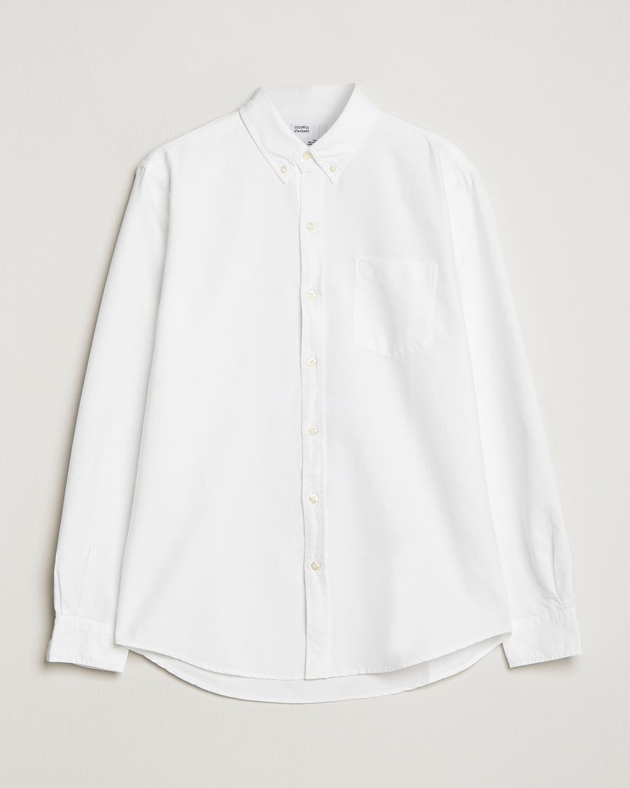 Herre | Contemporary Creators | Colorful Standard | Classic Organic Oxford Button Down Shirt White