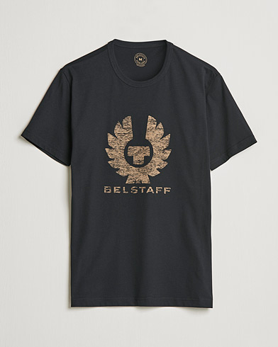 Herre | Sorte t-shirts | Belstaff | Coteland Logo Crew Neck Tee Black