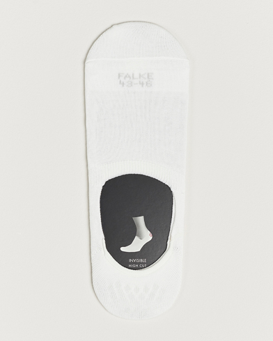 Herre | Falke | Falke | Casual High Cut Sneaker Socks White