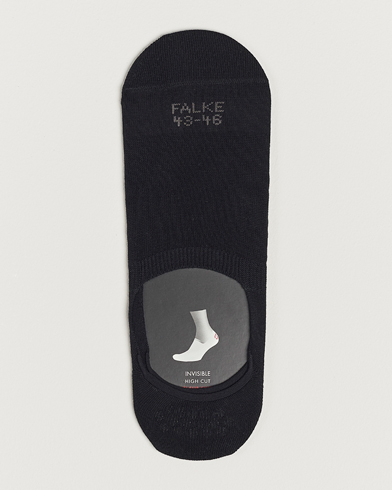 Herre | Ankelsokker | Falke | Casual High Cut Sneaker Socks Black