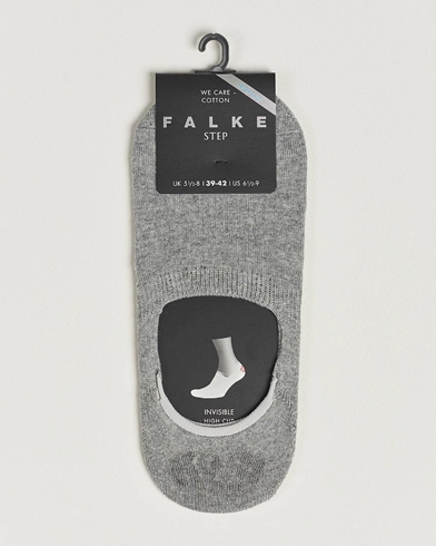 Herre | Strømper | Falke | Casual High Cut Sneaker Socks Light Grey Melange