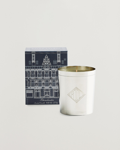 Duftlys |  Rhinelander Flagship Single Wick Candle Silver