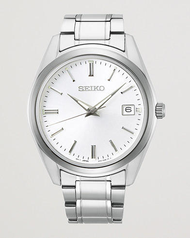 Herre | Ure | Seiko | Sapphire 40mm Steel Silver Dial