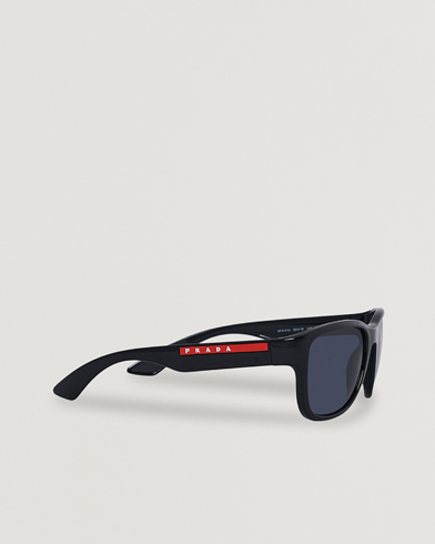 Herre | Buede solbriller | Prada Linea Rossa | 0PS 01US Polarized Sunglasses Black