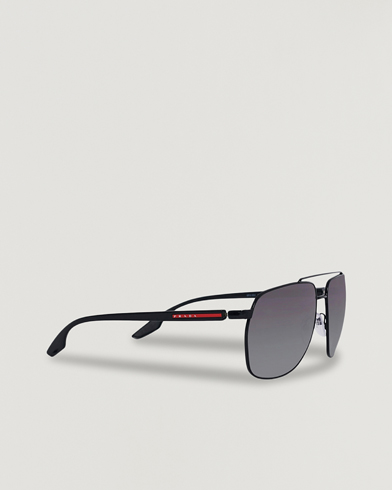 Herre | Pilotsolbriller | Prada Linea Rossa | 0PS 55VS Sunglasses Black