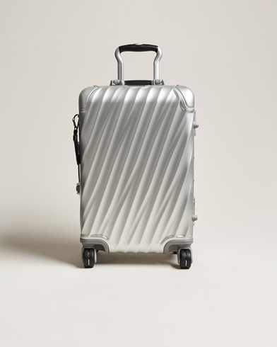 Herre | For et mere bæredygtigt valg | TUMI | International Carry-on Aluminum Trolley Silver