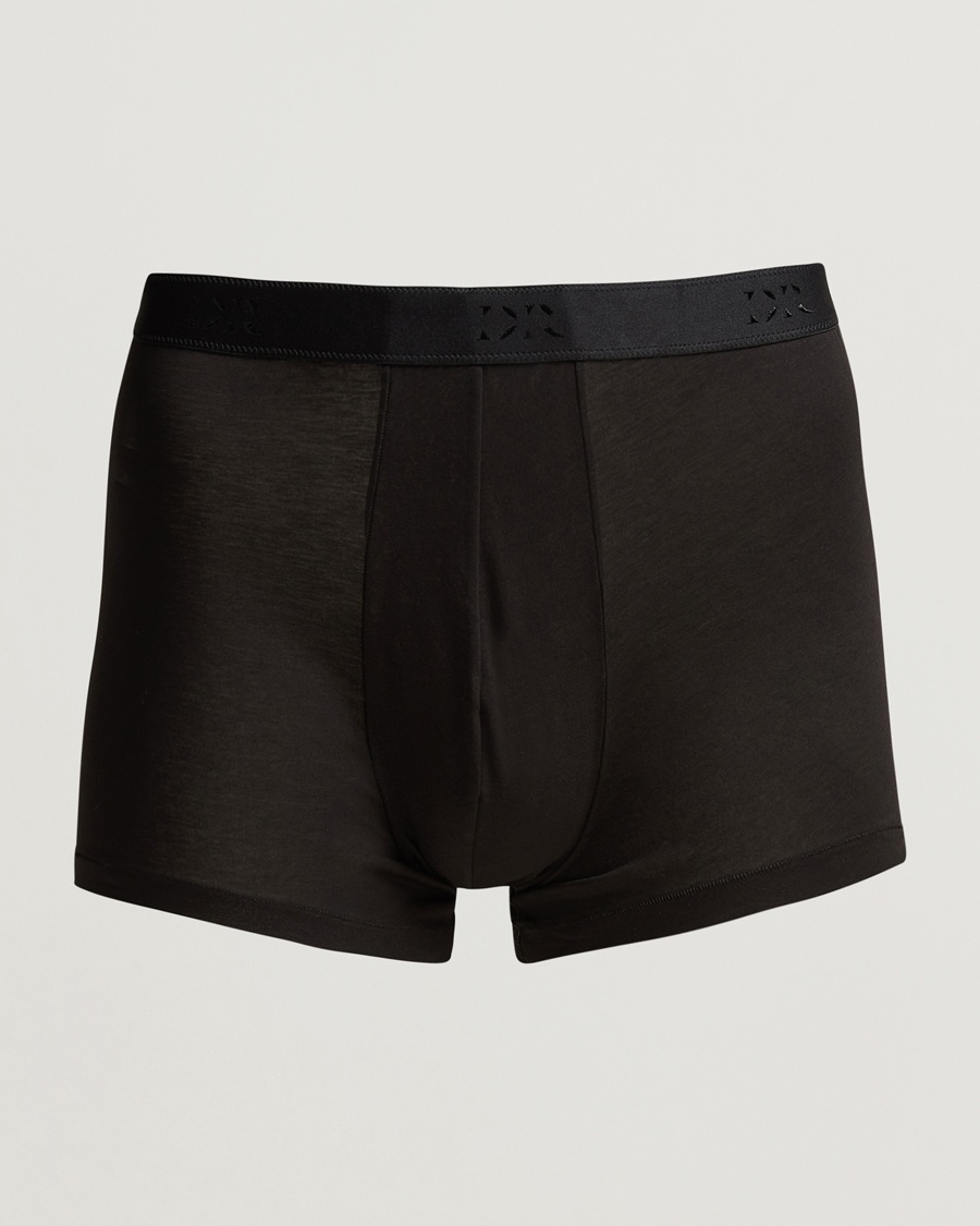 Derek Rose Pima Cotton Stretch Trunk Black – Sort