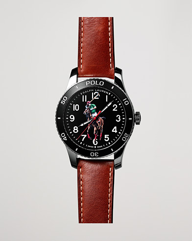Herre | Fine watches | Polo Ralph Lauren | 42mm Automatic Pony Player  Black Dial
