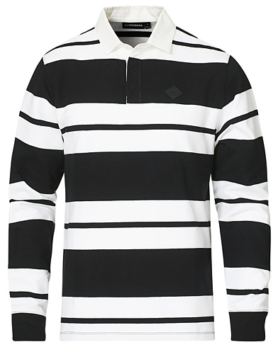 Herre | Rugbytrøjer | J.Lindeberg | Reed Cotton Rugby Shirt Black