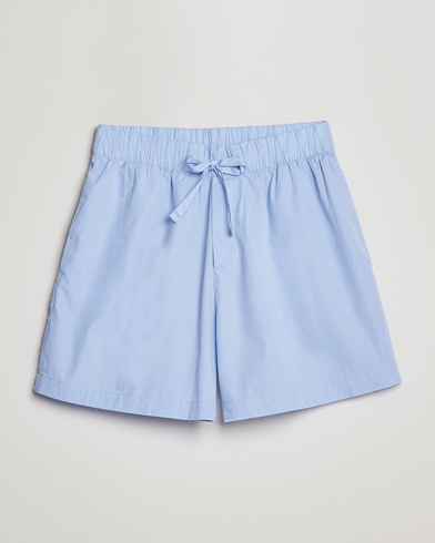 Herre | New Nordics | Tekla | Poplin Pyjama Shorts Light Blue