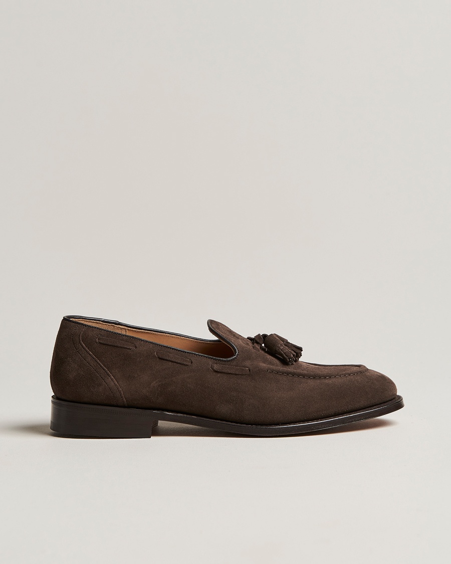  Kingsley Suede Tassel Loafer Brown