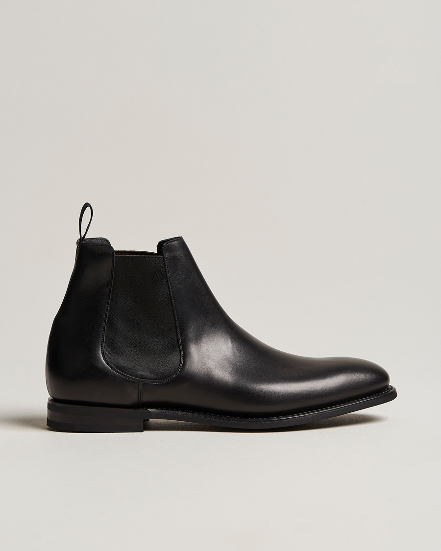 Loake 1880 Chatsworth Chelsea Boot Black CareOfCarl.dk