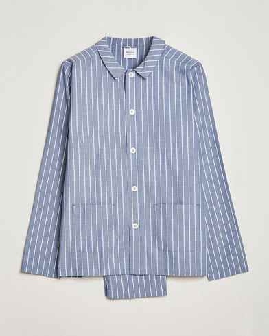 Herre | Nattøj | Nufferton | Uno Mini Stripe Pyjama Set Navy/White