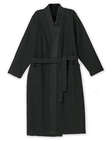 Herre | Loungewear-afdelingen | BOSS | Waffle Kimono Black