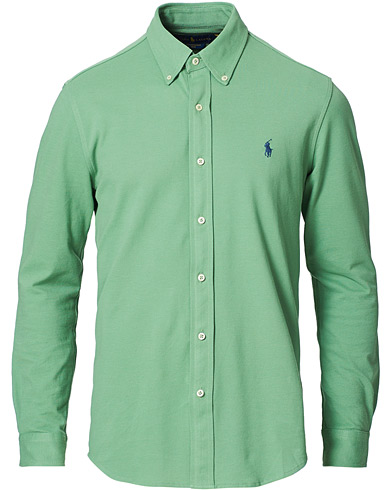 Poloskjorte |  Featherweight Mesh Shirt Outback Green
