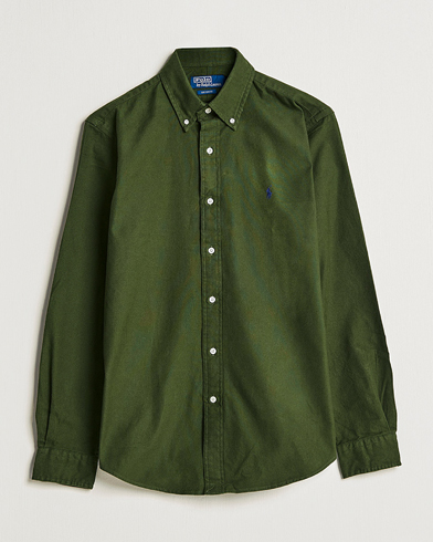 Herre | Flannelskjorter | Polo Ralph Lauren | Brushed Flannel Shirt Classic Drab