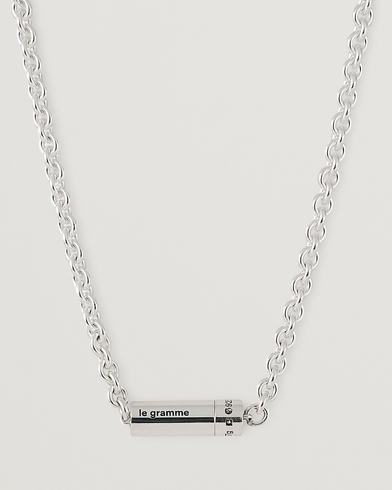 Herre | Til manden som har alt | LE GRAMME | Chain Cable Necklace Sterling Silver 27g